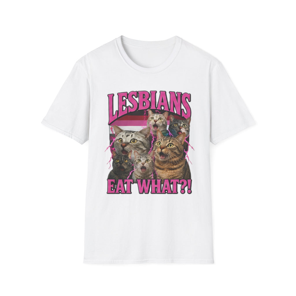 "Lesbians Eat What?!" Unwell-Studio.com Tee
